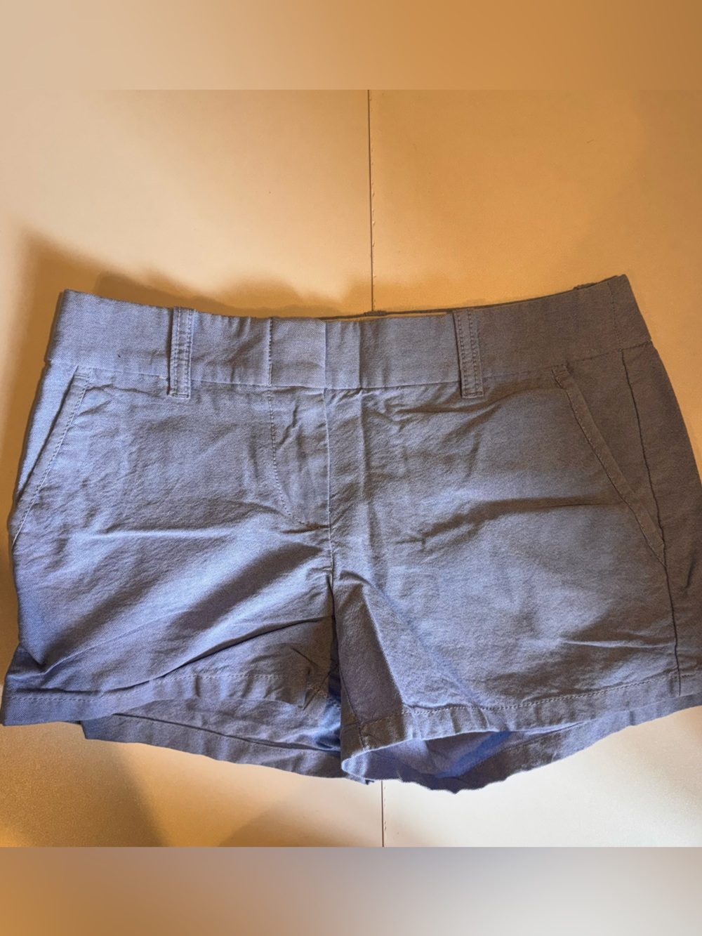 J Crew Blue Cotton Shorts